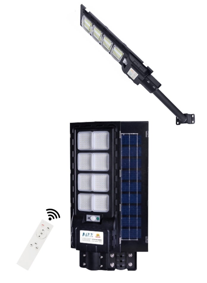 MODI Solar LED Street Light 217×630mm Bright White | Remote & Sensor Control | IP65 Waterproof Outdoor Solar Lamp for Yard, Garden, Street & Parking Area | Long-Lasting >12H Lighting & Energy-Saving Security - Image 1