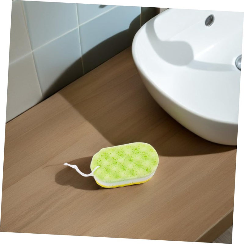3pcs Exfoliating Shower Sponge Deep Cleaning Loofah Pads Gentle Body Scrubber for Smooth Glowing Skin Bathroom Essential - Image 5