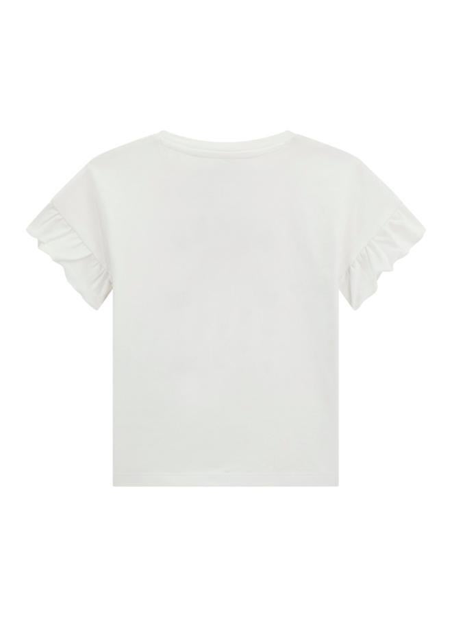 GUESS Kids Printed Crew Neck T-Shirt - Image 2