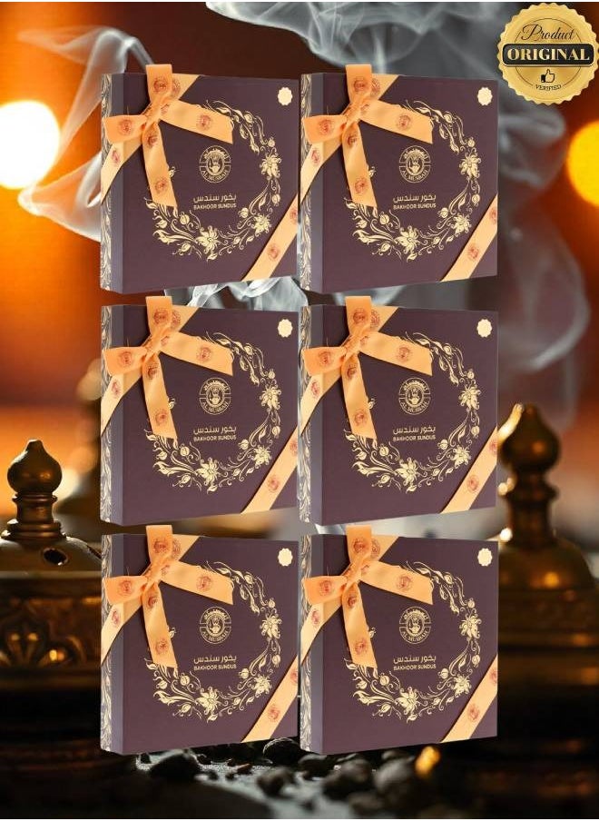 almusbah perfumes 6 Pieces Bakhoor Sundus 180g  - Image 1