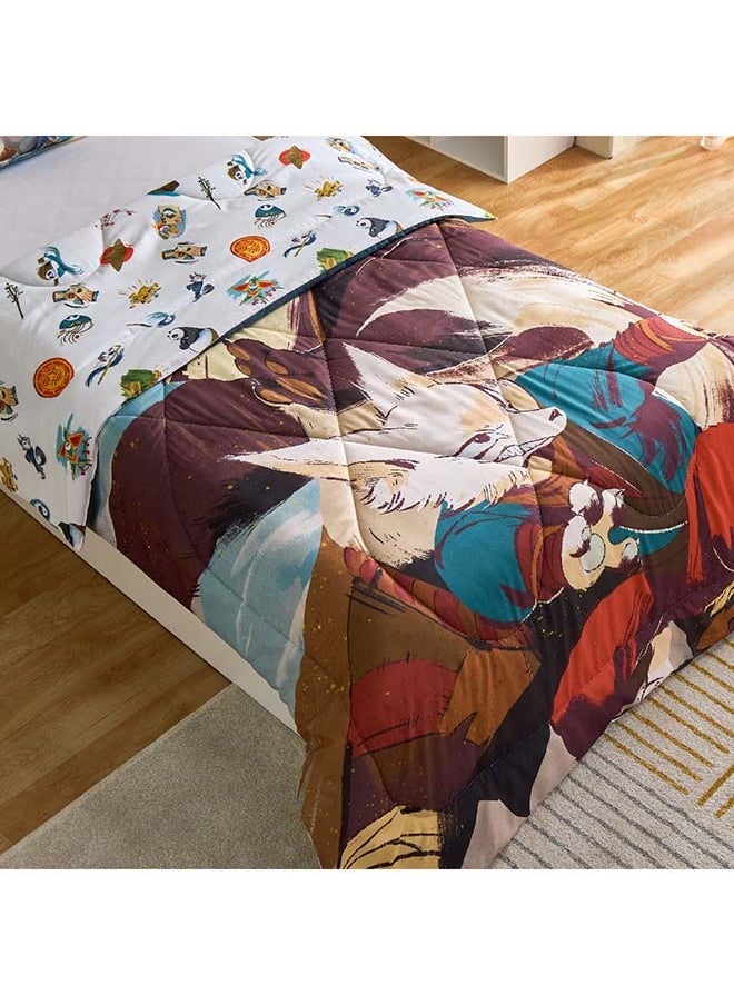 Home Box مجموعة لحاف كراتيه باندا 2 قطعة 220 × 135 سم  - Image 5