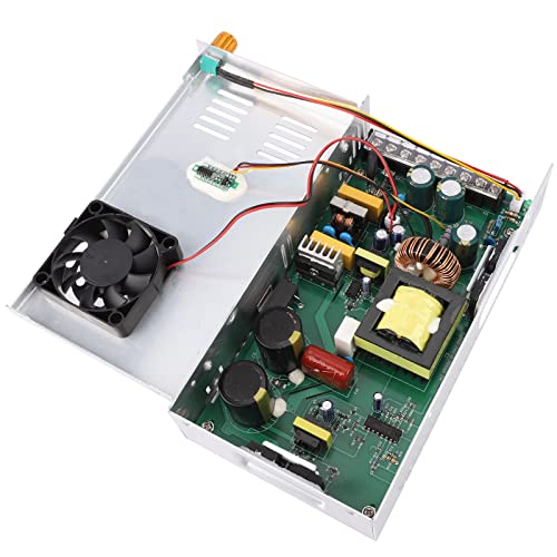 DROK 24V Power Supply, AC 110V/220V to DC 0-24V 20A 480W Buck Converter, Variable Adjustable Adapter Regulated 5V 12V 24V Volt Switching Voltage LED Transformer 20A Amp Charger for Computer Lab - Image 5