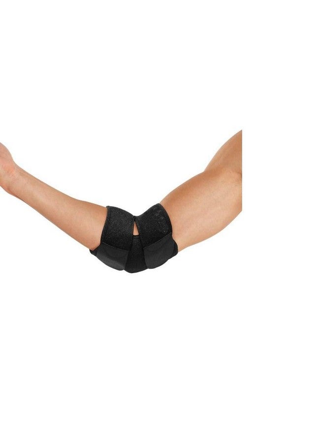 serveuttam Leosportz Elbow, Reversible Neoprene Support Brace for Joint, Arthritis Pain Relief, Tendonitis, Sports Injury Recovery, ES10, Black, 1 Count - Image 3