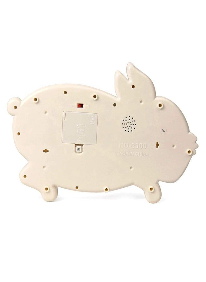 Trade Globe Musical Rabbit Piano Toy with Flashing Light & Sound for Kid, Early Development Musical Toy - Image 4