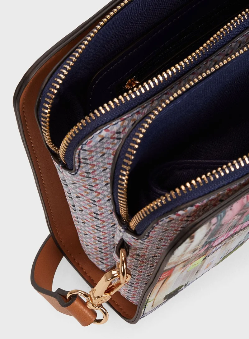 PARFOIS New York Printed Crossbody