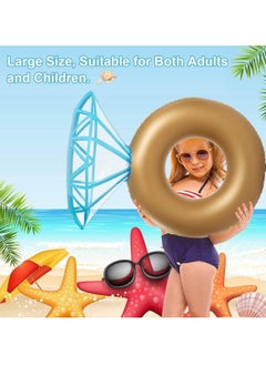 MIXDE Inflatable Diamond Ring Pool Float - Engagement Ring Bachelorette Party Float Stagette Decorations Swimming Tube Floaty Outdoor Water Lounge for Adults & Kids  - Image 5