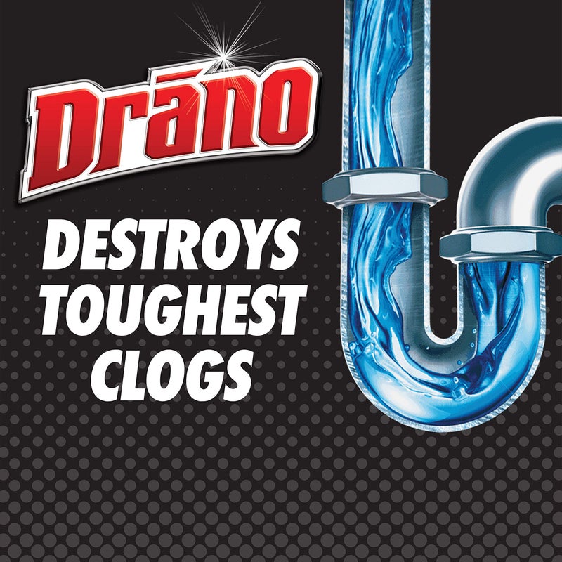 Drano Max Gel Clog Remover, 80 oz - Image 3