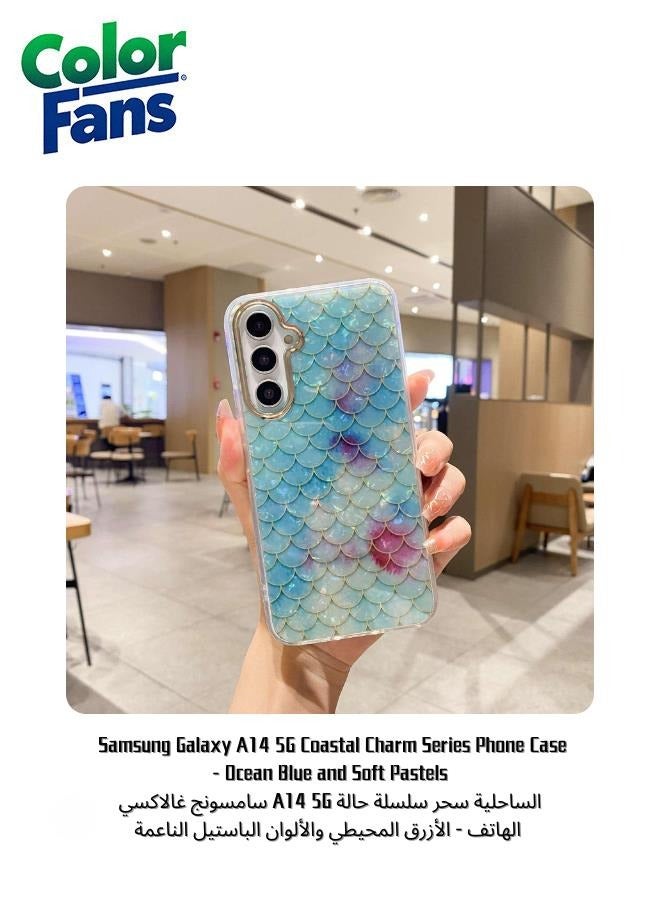 كولور فانس سامسونج غالاكسي A14 5G الساحلية سحر سلسلة حالة الهاتف