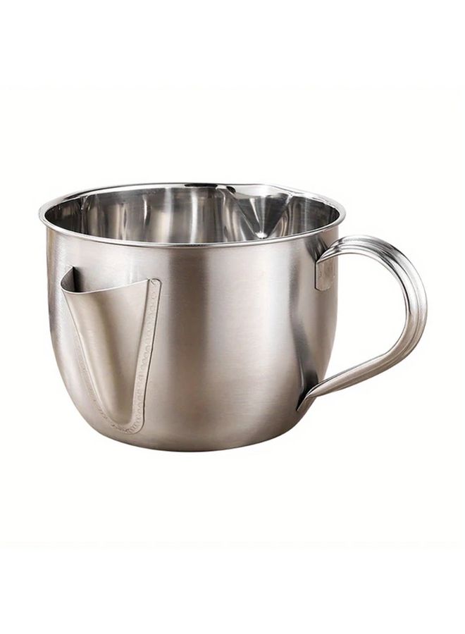 Stainless Steel Fat Separator 500ml Silvery Oil Gravy Strainer With Pour Spout - Image 5