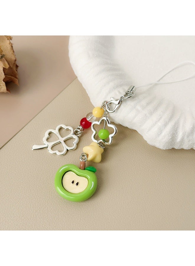 NIBEMINENT Phone Charm/ Chain Strap for Women Girls,Adorable Teenager Cell Phone Case Lanyard Wrist Strap - Image 1