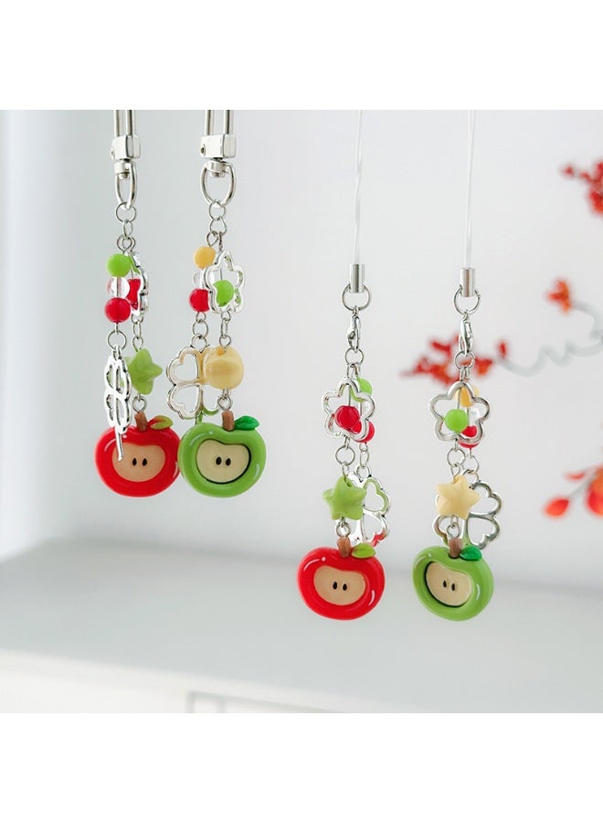 NIBEMINENT Phone Charm/ Chain Strap for Women Girls,Adorable Teenager Cell Phone Case Lanyard Wrist Strap - Image 2