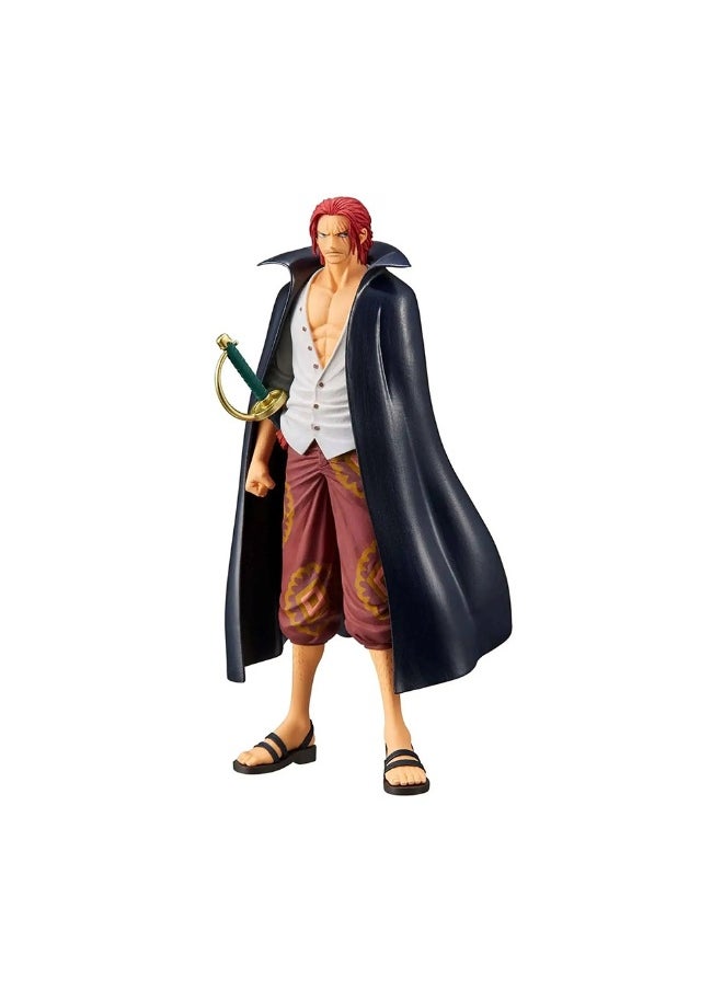 Banpresto - Dxf One Piece Film Red The Grandline Men Shanks Figure (17 Cm) - Image 1