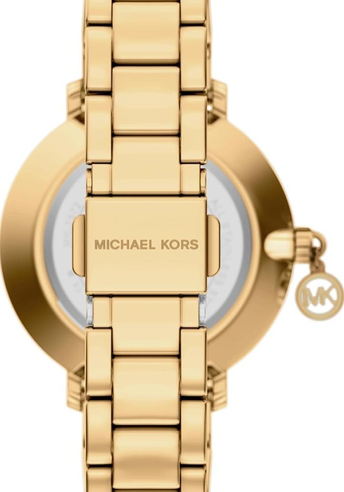 مايكل كورس Women Michael Kors Women's Pyper Two-Hand Gold-Tone Stainless Steel Watch MK7572 - Image 2