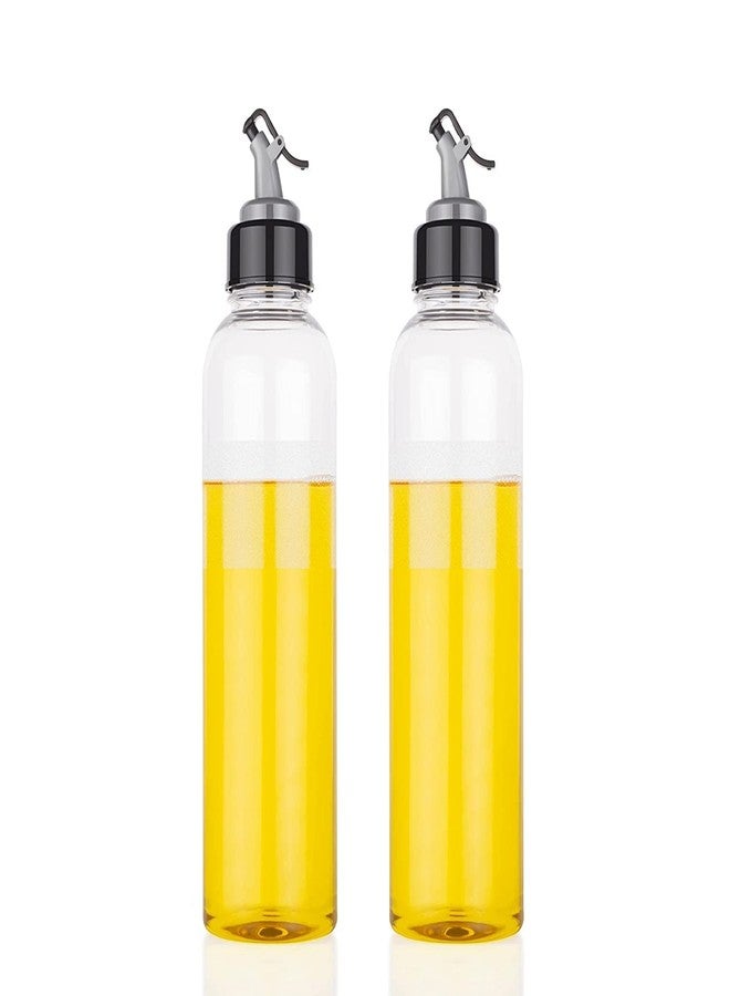 Six Sigma SIXSIGMA® Plastic Oil Bottle Leak-Proof Soy Sauce Liquid Beverages Vinegar Storage, Oil Bottle, Oil Dispenser, Oil Dispenser for Kitchen, 500ml (Pack-2) - Image 1