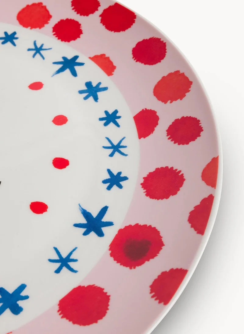 سيمبلي كيتشن Mon Amour Bone China Serving Plate Elegant