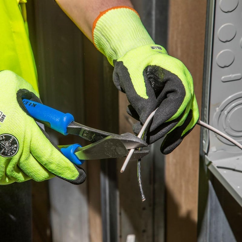 Klein Tools J2000-48 8-Inch Diagonal Cutting Pliers with Angled Head for Heavy-Duty Cutting - Image 4