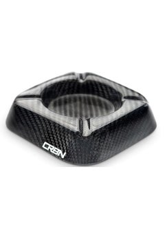 crbn Real Carbon Fiber ASHTRAYS with 4-Cigar Rests for Home and Office by CRBN  - Image 1