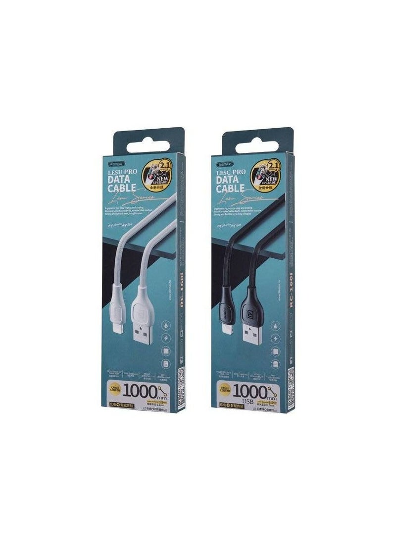 ريماكس كابل داتا لسبيد برو RC-160M- اسود - Image 3