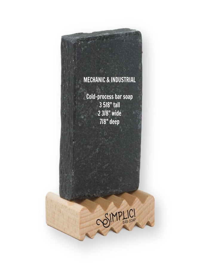 Simplici Mechanical & Industrial Natural Soap (exfoliating + pure essential oils) 6 Bar Value Bag. Palm Free. - Image 3