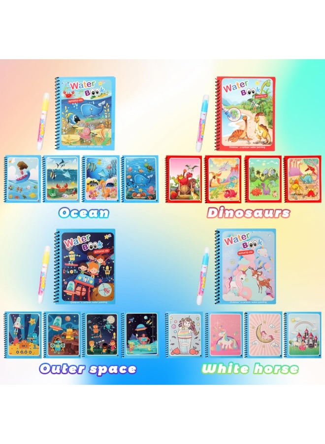 NYVIO 12Pack Kids Party Favors Return Gifts for Birthday Giveaways|Reusable Water Coloring Books for Toddlers| Bulk Mini Toys & Goody Bag Fillers| Small Gifts for Kids, Piñata Stuffers & School Party Giveaways - Image 3