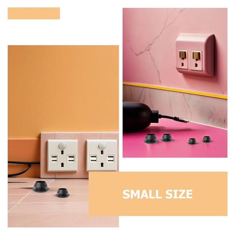 BETOOKY مجموعة من 7 أحجام من الحلقات المطاطية لتوصيل الأسلاك الكهربائية وكابلات السيارات - Image 5