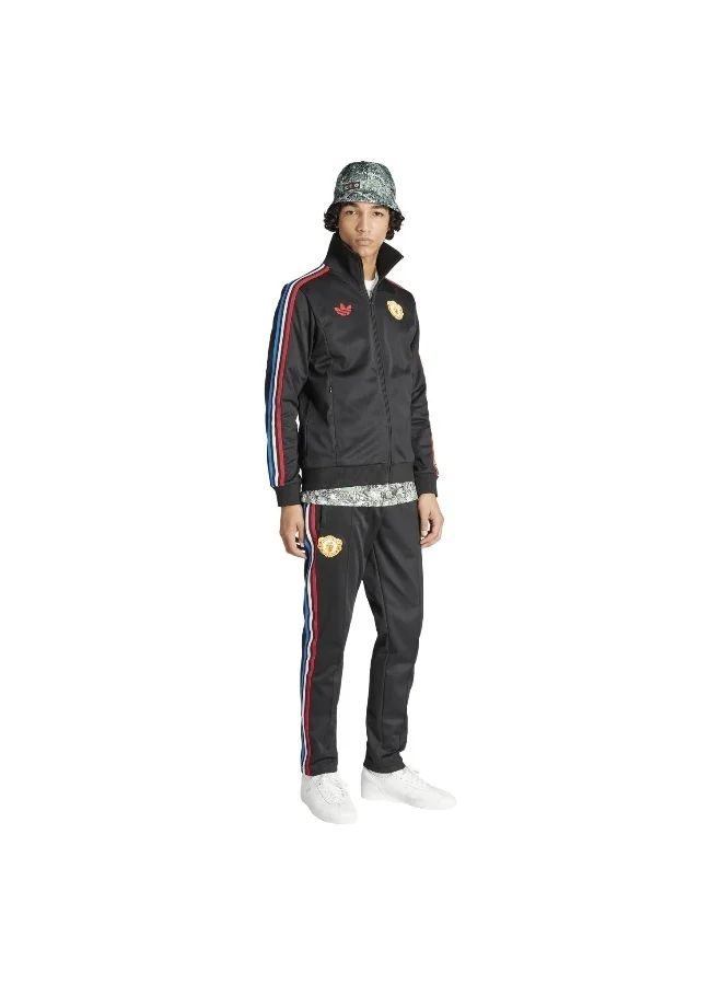 adidas Originals Mufc Sr Og Tp Black Football Pants For Men Xs