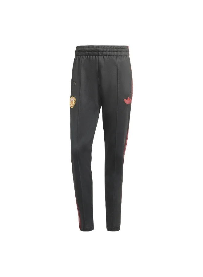 adidas Originals Mufc Sr Og Tp Black Football Pants For Men Xs