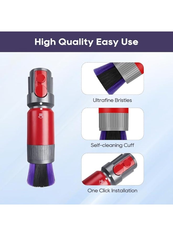bbdd Traceless Scratch-Free Dusting Brush Hose for Dyson V7 V8 V10 V11 V12 V15 Gen5 Cordless Vacuum Cleaner Dust Removal Soft Brush Hose Attachments Accessories for Dyson Vacuum - Image 4