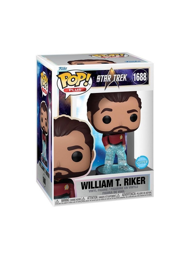 Funko Pop Plus: Star Trek Transporter - William T. Riker - Star Trek Generations - Collectable Vinyl Figure - Gift Idea - Official Merchandise - Toys for Kids & Adults - Sci-Fi Fans - Image 1