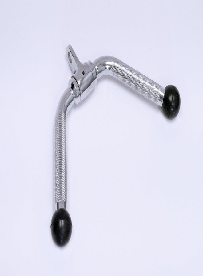 Ader Sporting Goods Ader Tricep Curl Bar Attachment with Revolving Hinge & Snap Link - Image 3