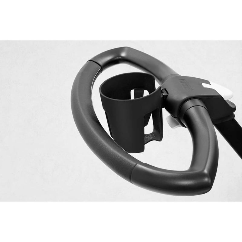 Stokke Cup Holder - Compatible With Xplory X, Trailz & Beat Pushchairs + Flexi Bath Stand - Black - Image 3