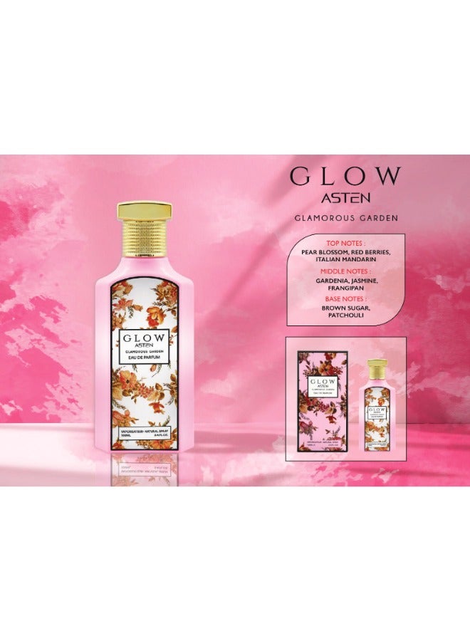 استين عطر جلو الحديقة الساحرة 100 مل للنساء من أستين - عطر زهري فاخر مع الجاردينيا، الياسمين، وأزهار الكمثرى - Image 5