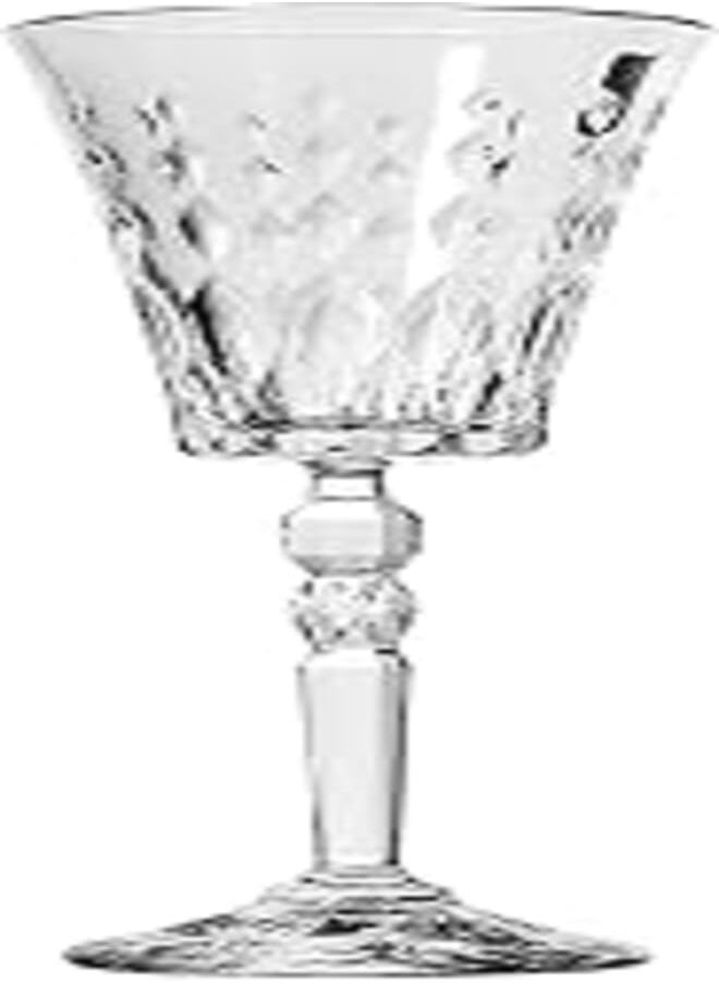 RCR Generic Marlin Juice Cups Set 6-Pieces, 260 ml Capacity, Clear 