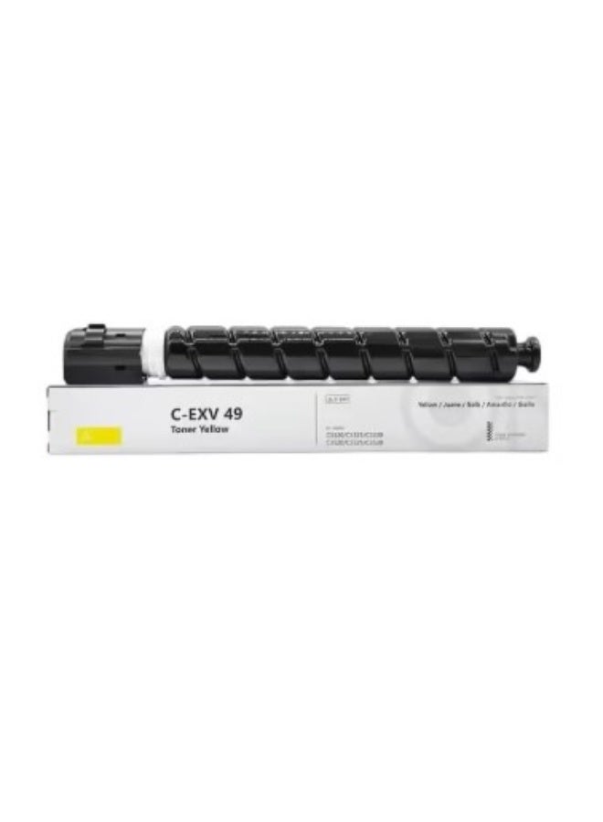 Terabyte C-EXV 49 This Compatible toner cartridge is suitable for Printer Canon IR ADV C3320i Canon IR ADV C3325i, IR ADV C3330i CEXV 49 (Yellow) - Image 1