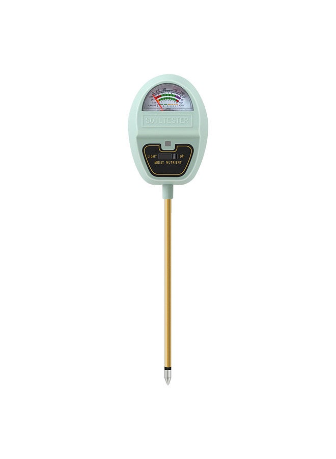 Generic 4 in 1 Digital LCD Soil pH Meter Soil Fertility Moisture Light Nutrient Detector 90° Foldable Plant Cultivation Garden Tools  - Image 1