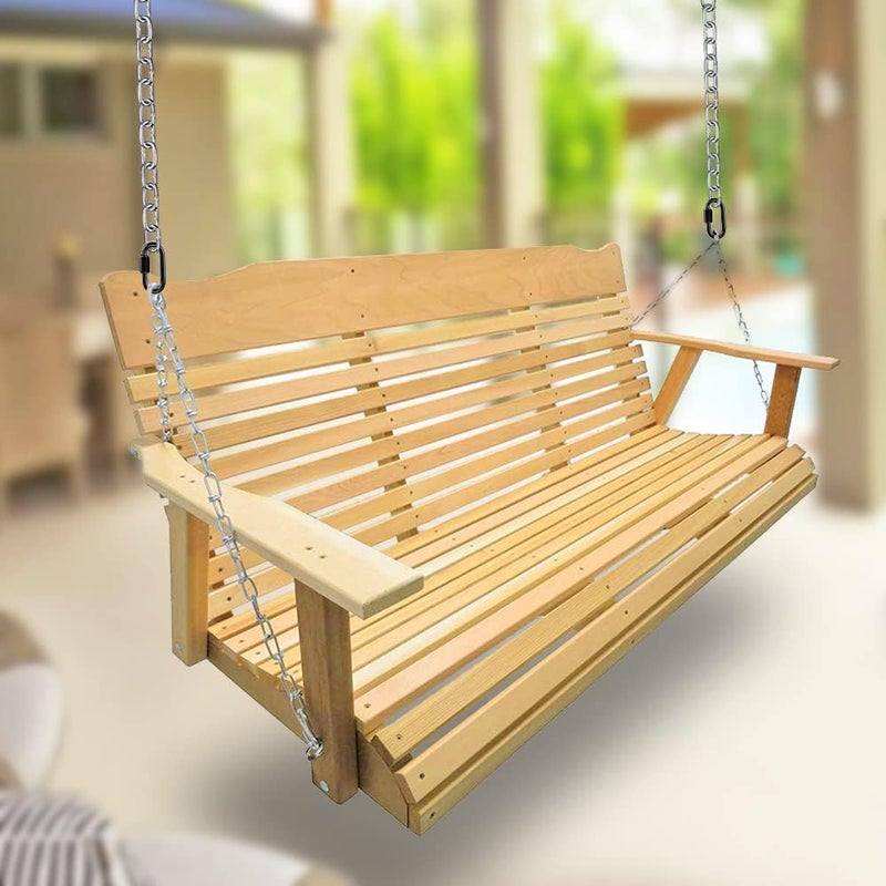 BeneLabel Hanging Kits Hammock Chair Hardware, Screw Bracket Heavy Duty Swing Hook and 1M Chain for Indoor Outdoor Playground Hanging Chair Hammock Chair Punching Bags, 450KG Capacity - Image 5