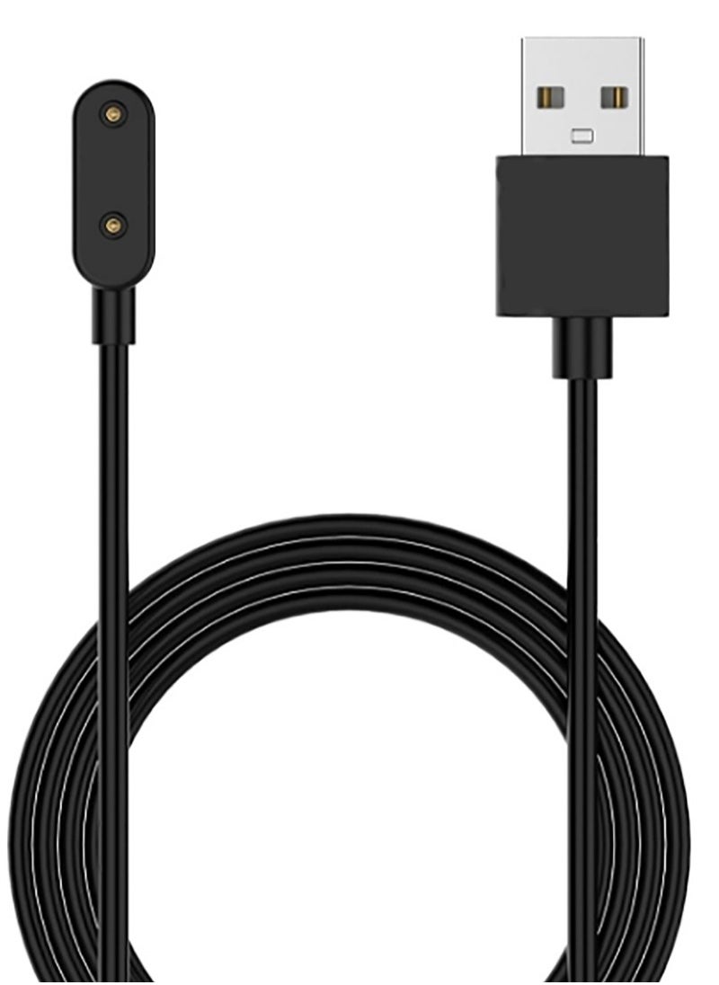 Generic كابل شحن مغناطيسي USB لساعة هواوي، أسود  - Image 1