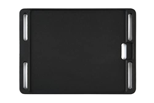 Charbrofire BAC460 Griddle Replacement Parts for Traeger Grill Accessories Traeger Ranger TFT18KLD Scout Pellet TFT18PLDO Portable Griddle Reversible Parts Black Top Grate Cast Iron Pan 1 Pack - Image 4