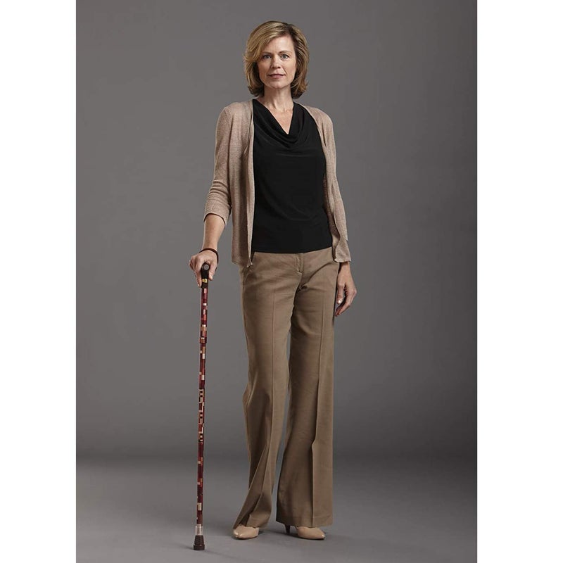 Switch Sticks Walking Cane for Men or Women, Foldable and Adjustable from 32-37 Inches, FSA and HSA Eligible, Maple - Image 2