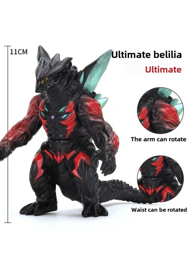 Generic - Monster Small Size Toys Ultraman Monster Soft Glue Not Bad Night Market Scenic Spot Stall Boys Toys-Colour:Trumpet Belial - Image 1