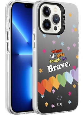 Apple iPhone 13 Pro Max Case New Trend Patterned Colorful Hard Cover with Camera Protection