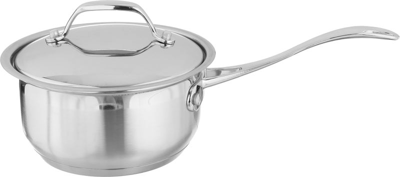Rocky Steel Cookware Set, 10 Pieces - Silver - Image 3