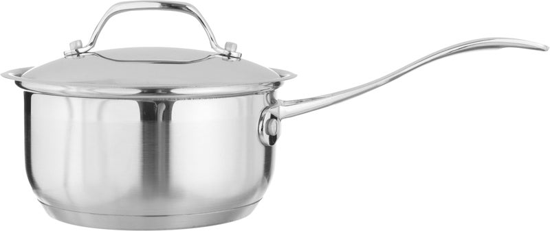 Rocky Steel Cookware Set, 10 Pieces - Silver - Image 4