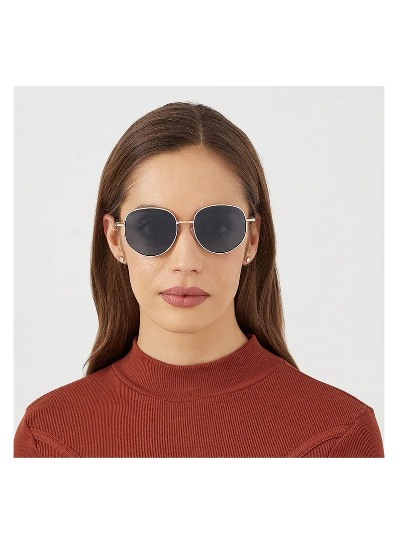 Blackout BlackOut OLIVINE Women's Geometric Sunglasses with UV400 Protection