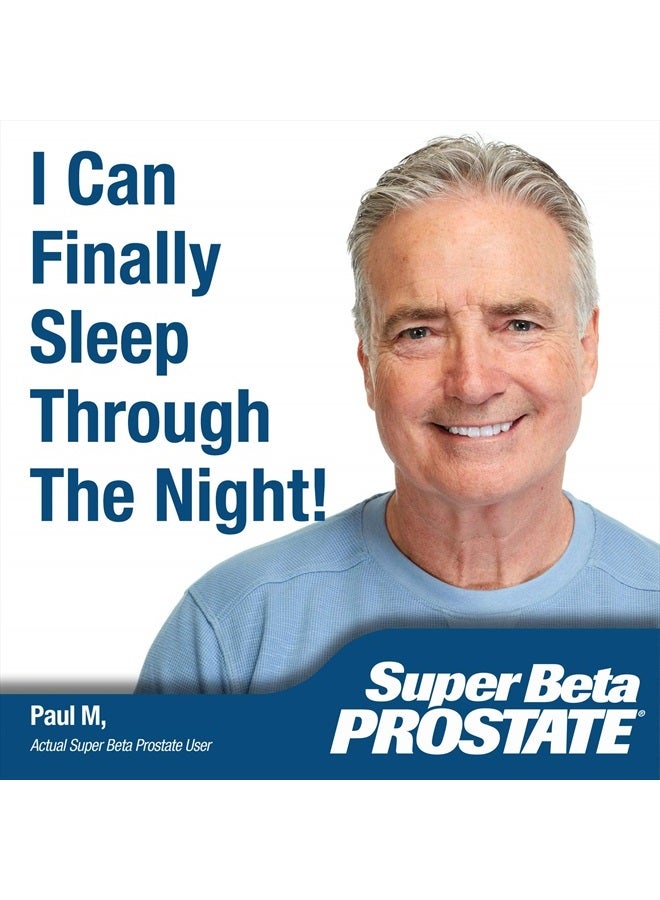 New Vitality Super Beta Prostate Support Supplement for Men's Health - Reduce Bathroom Trips, Promote Sleep, Better Bladder Emptying & Healthy Prostate, Beta Sitosterol (60ct, 1 Bottle) - Image 4