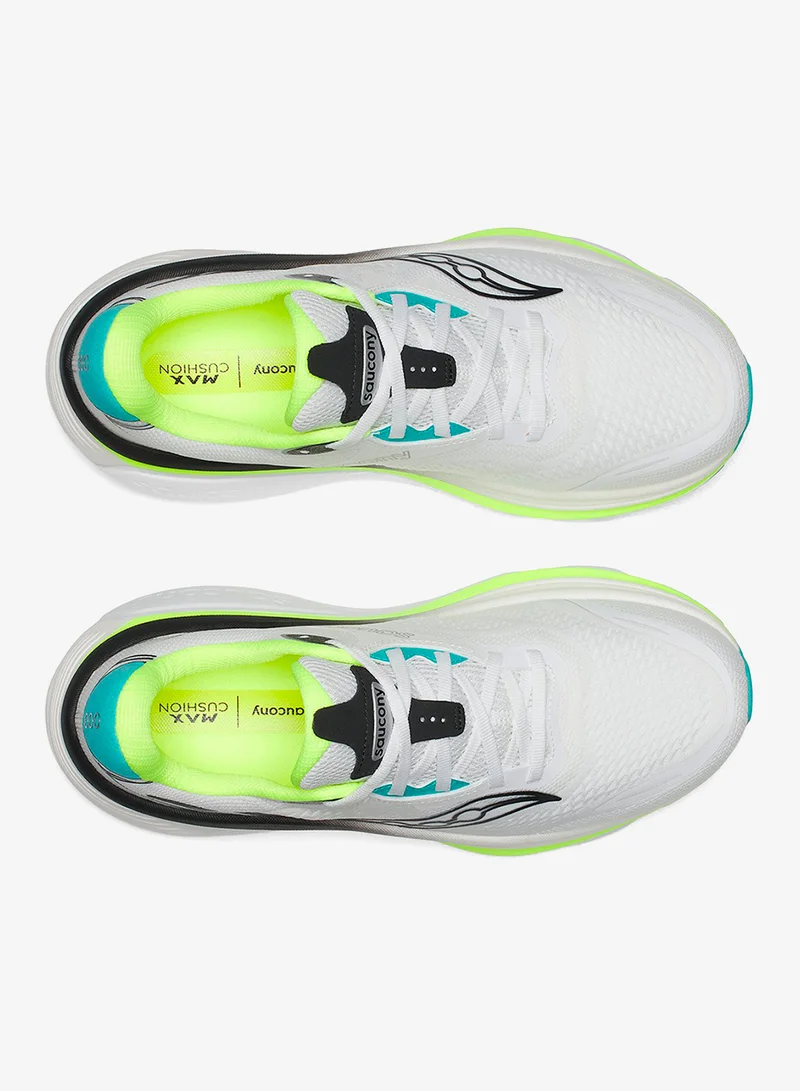 Saucony WHITE/CITRON Hurricane 26 for Men | Best Price UAE
