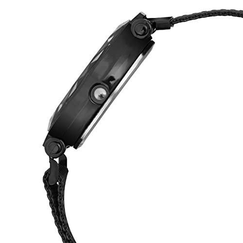 CERO Stainless Steel Analogue Queen Dial Luxury Magnetic Strap Girls And Woman's Wrist Watches (Black) - Image 3
