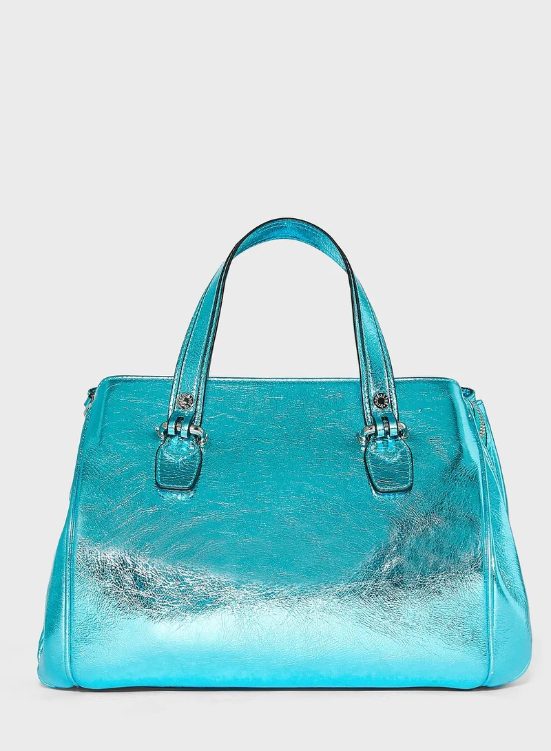 Graziella Braccialini The Zoe Metal Satchels