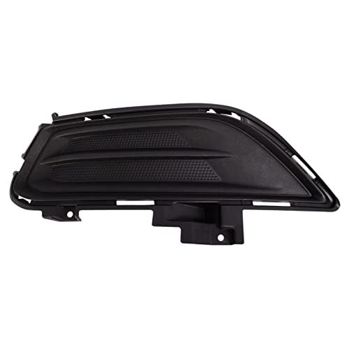 TRQ غطاء فتحة ضوء الضباب الأمامي الأيسر باللون الأسود للجانب السائق متوافق مع فورد فيوجن 2013-2016 FO1038133 - Image 1