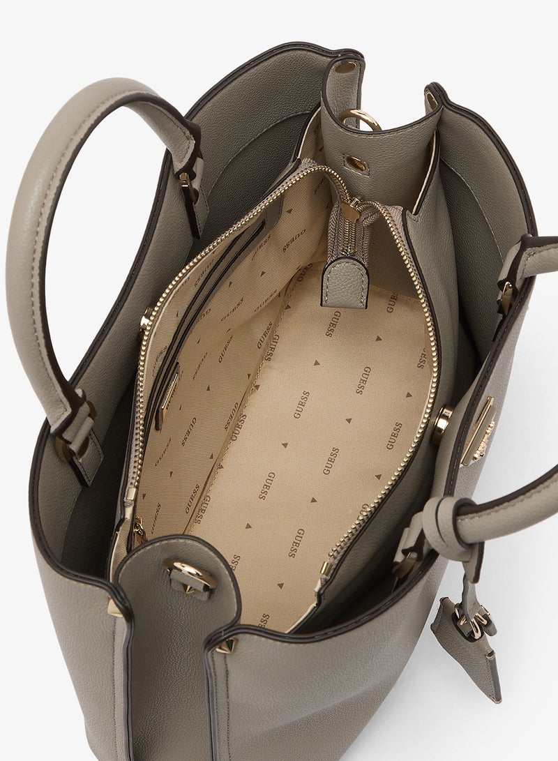 GUESS Meridian II Girlfriend Satchel Bag - Image 4